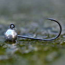 Jigová hlavička REDBASS Sickle vel. 1 - 24 mm