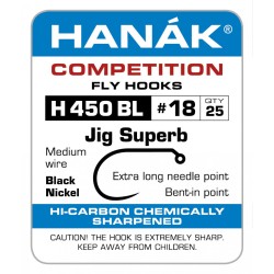 Bezprotihrotové háčky HANÁK Competition H450BL Jig Superb (25 kusů)