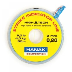 Strike Indicator Line Hanák Competition 50 m fluo žlutá
