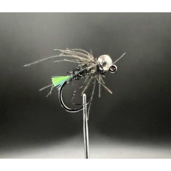 Double green tag nymph
