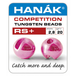 Tungstenové hlavičky Hanák Competiton RS+ světle růžové (20 kusů)
