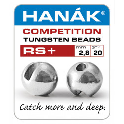 Tungstenové hlavičky Hanák Competiton RS+ stříbrné (20 kusů)