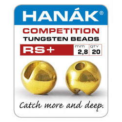 Tungstenové hlavičky Hanák Competiton RS+ zlaté (20 kusů)