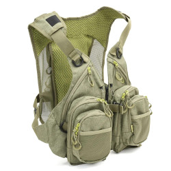 Muškařská vesta Vision Mega Bra - Olive