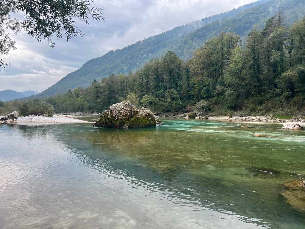 Slovinsko 2023 - Soča a Idrijca, den první!